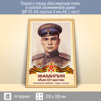 ������ � ������ ������������ ���� � ������� (�������) ����������� ����� (BP-01-A4, ������� 4 ��, �4, 1 ����)